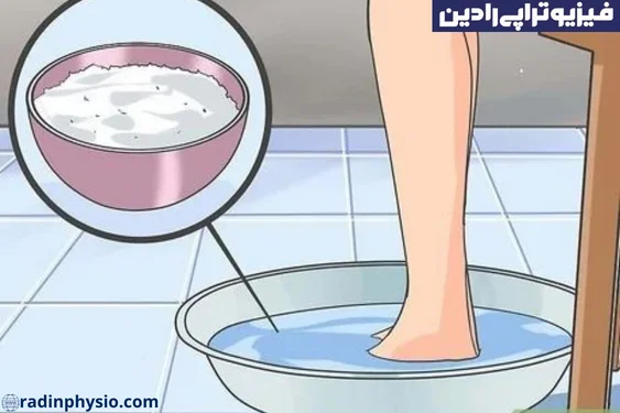 عدم تناسب در کف پا